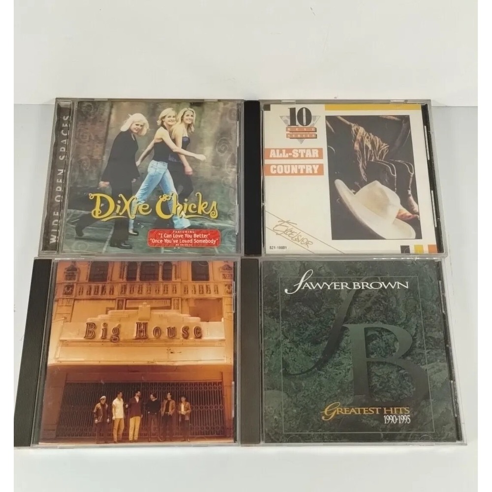 Lot Of 10 Various Artists CDS - READ. Dixie Chicks George Jones Sawyer Brown - Picture 4 of 9